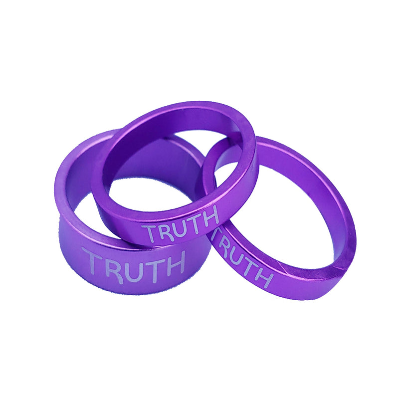 Load image into Gallery viewer, TRUTH BMX | 1-1/8" ALUMINUM BMX HEADSET SPACERS
