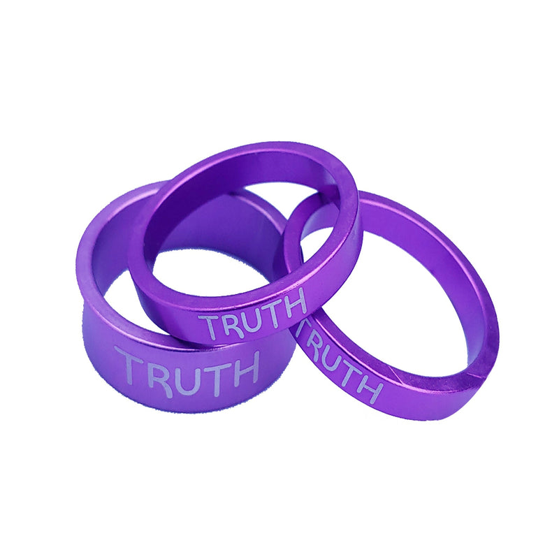 Load image into Gallery viewer, TRUTH BMX | 1" ALUMINUM BMX HEADSET SPACERS
