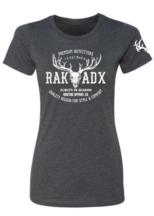 Womens Old Skull RakAdx Tee