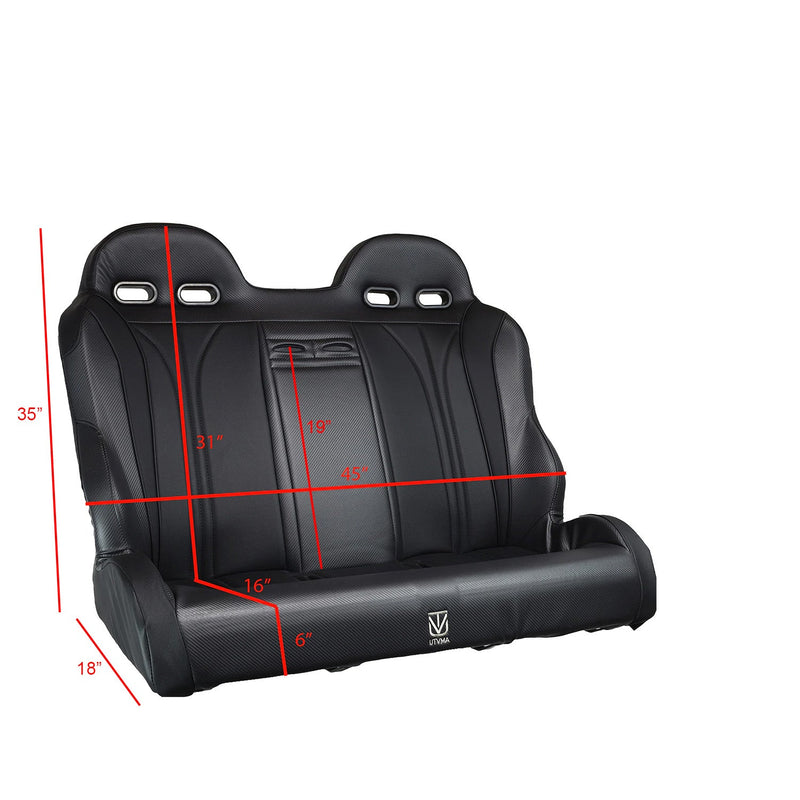 Load image into Gallery viewer, Rear Bench Seat W Harnesses for RZR 4 1000/900 (2014-2023)
