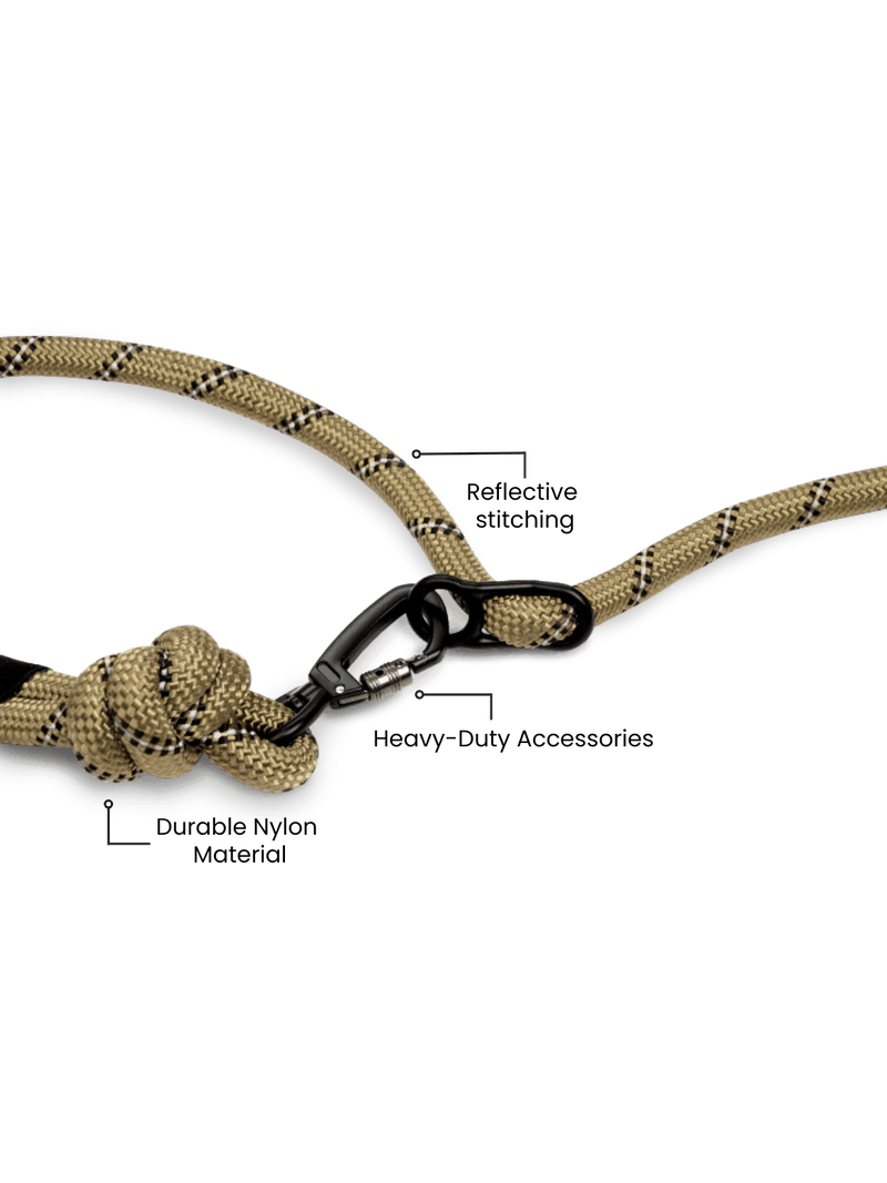 Load image into Gallery viewer, Olive Green Runners Hands-Free Dog Leash
