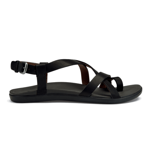 Women's Olukai Upena, Black, 10 B Medium - Skoutley Outdoors LLC