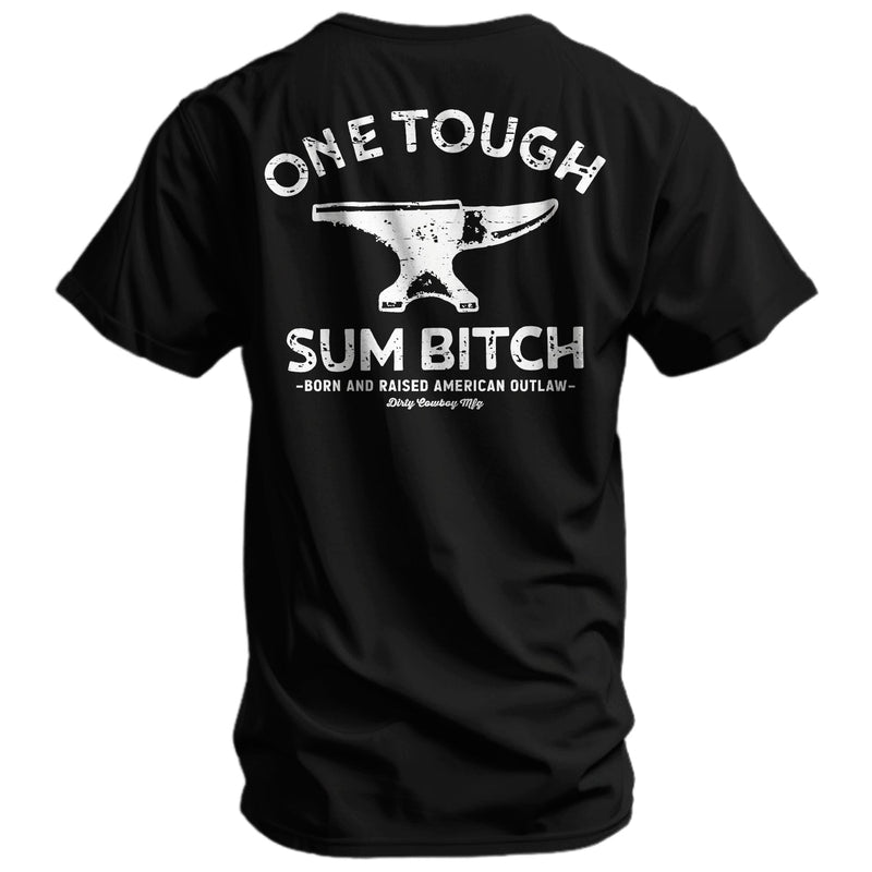 Load image into Gallery viewer, One Tough Sum Born and Raised American Outlaw Men&#39;s T-Shirt
