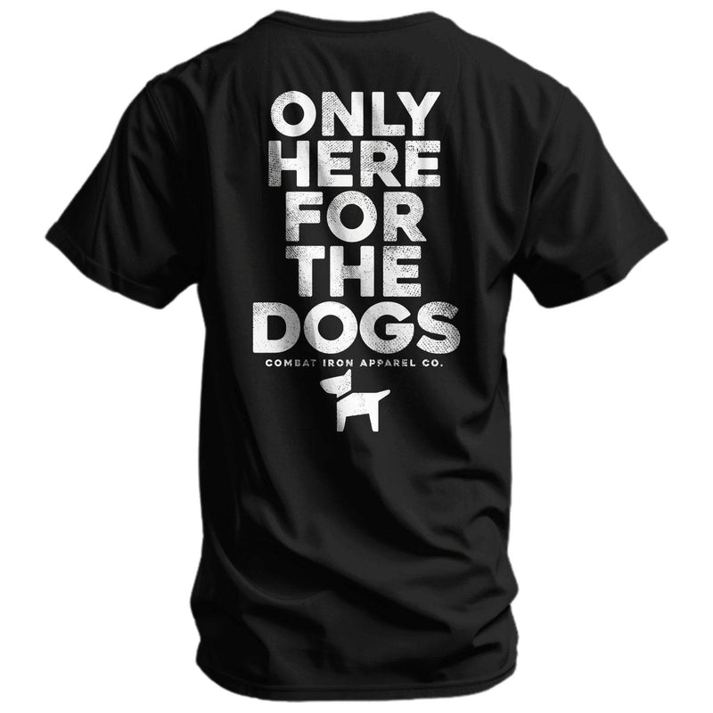 Load image into Gallery viewer, Only Here For The Dogs Men&#39;s T-Shirt
