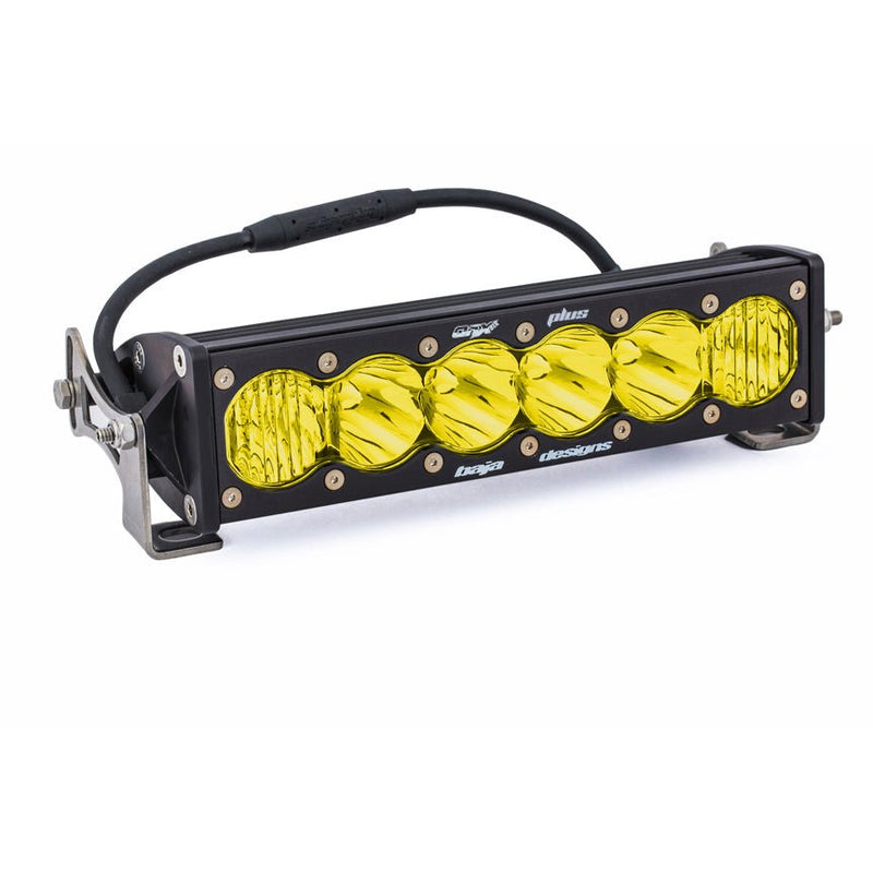 Load image into Gallery viewer, OnX6+ Straight LED Light Bar 10" Amber Driving/Combo
