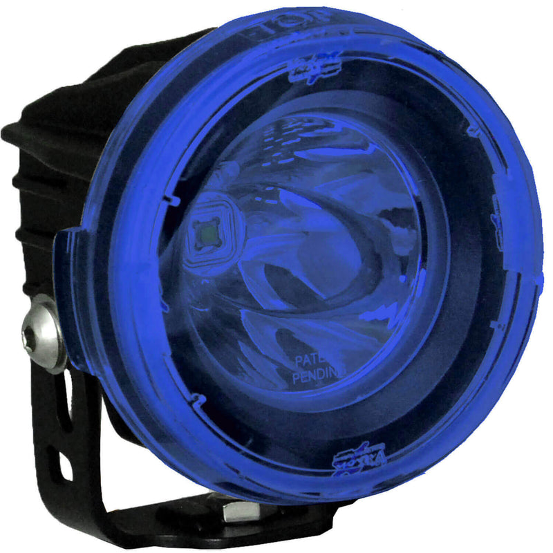 Load image into Gallery viewer, 3.7" CG2 Mini Cannon / Optimus Round Blue PCV Cover, Single
