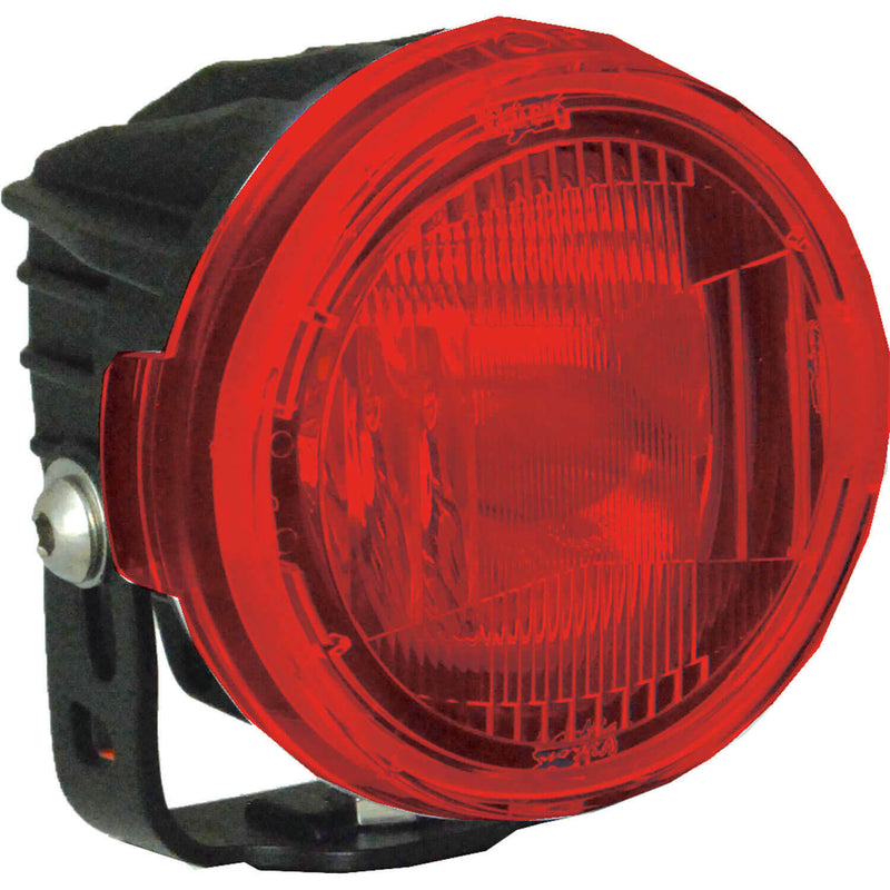 Load image into Gallery viewer, 3.7" CG2 Mini Cannon / Optimus Round Red PCV Covers
