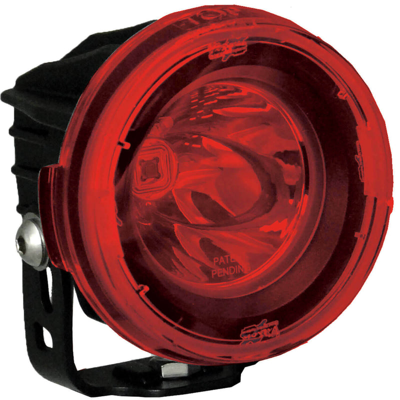 Load image into Gallery viewer, 3.7" CG2 Mini Cannon / Optimus Round Red PCV Covers
