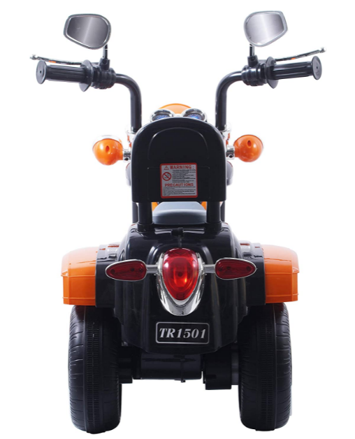 Load image into Gallery viewer, Orange 1-3 Year Old Kids&#39; Motorcycle with Wheels
