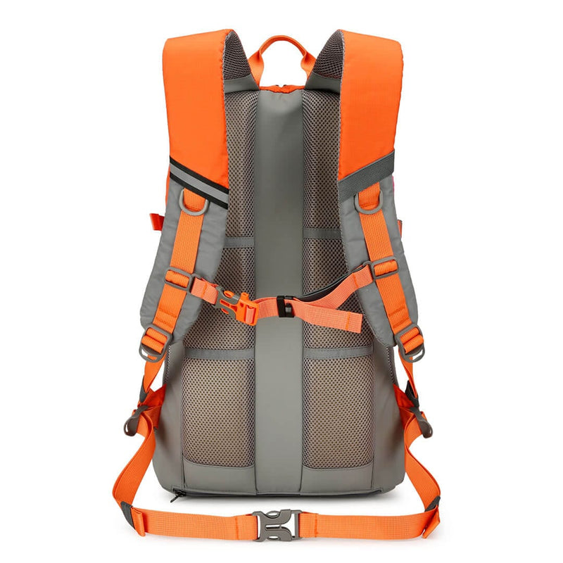Load image into Gallery viewer, High Visibility Orange Reflective Commuter Bike Backpack |Riderbag Reflektor35
