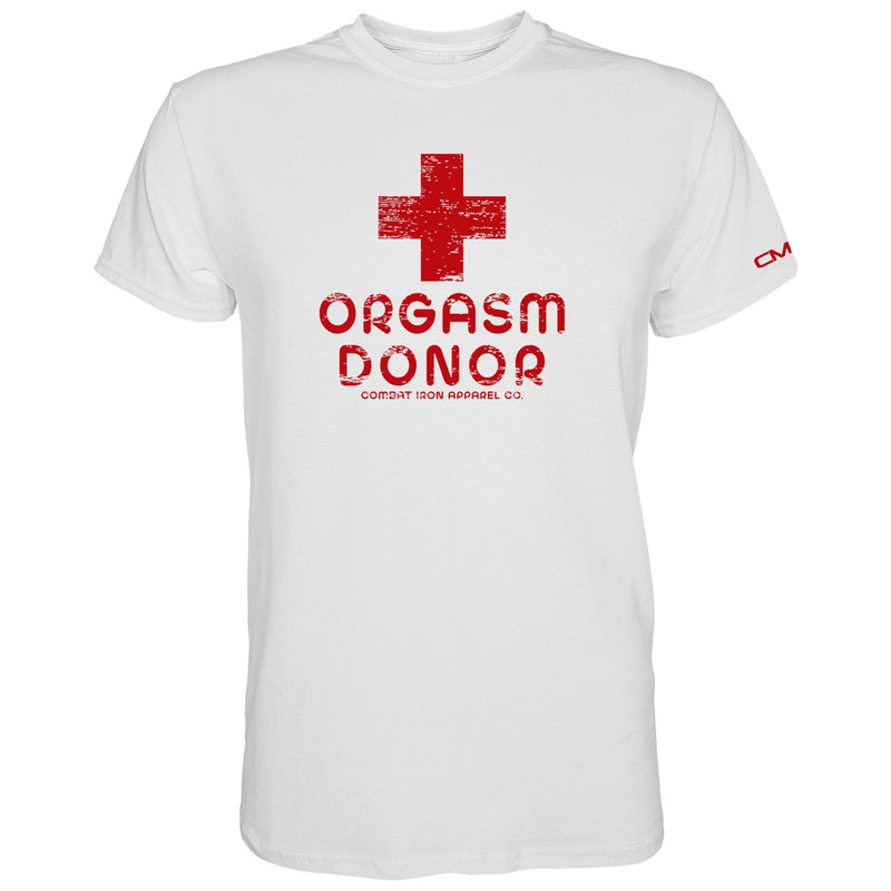 Load image into Gallery viewer, Orgasm Donor Men's T-Shirt
