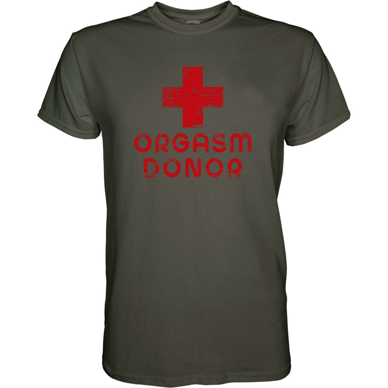 Load image into Gallery viewer, Orgasm Donor Men's T-Shirt
