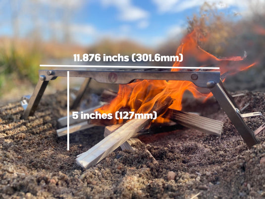 PRE-SALE ONLY! Over Under Grill Thingy: Stand and Grill In One!