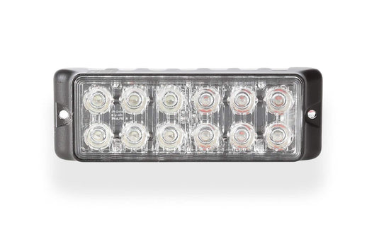 12 LED Emergency Vehicle Grill Warning Light Head