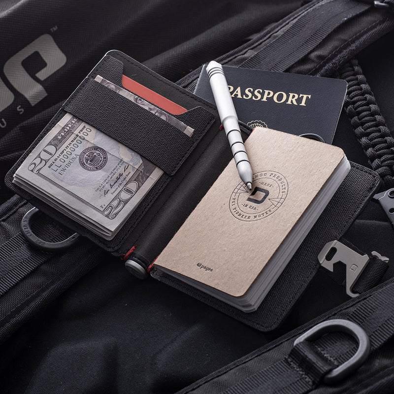 Load image into Gallery viewer, P01 Pioneer™ Travel Wallet with Pen &amp; Notebook
