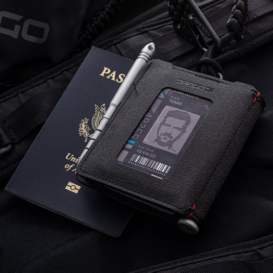 P01 Pioneer™ Travel Wallet with Pen & Notebook