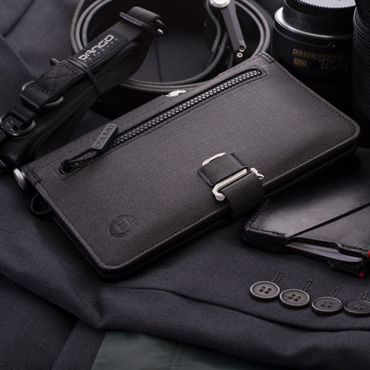 P02 Pioneer™ Travel Wallet with Pen & Notebook