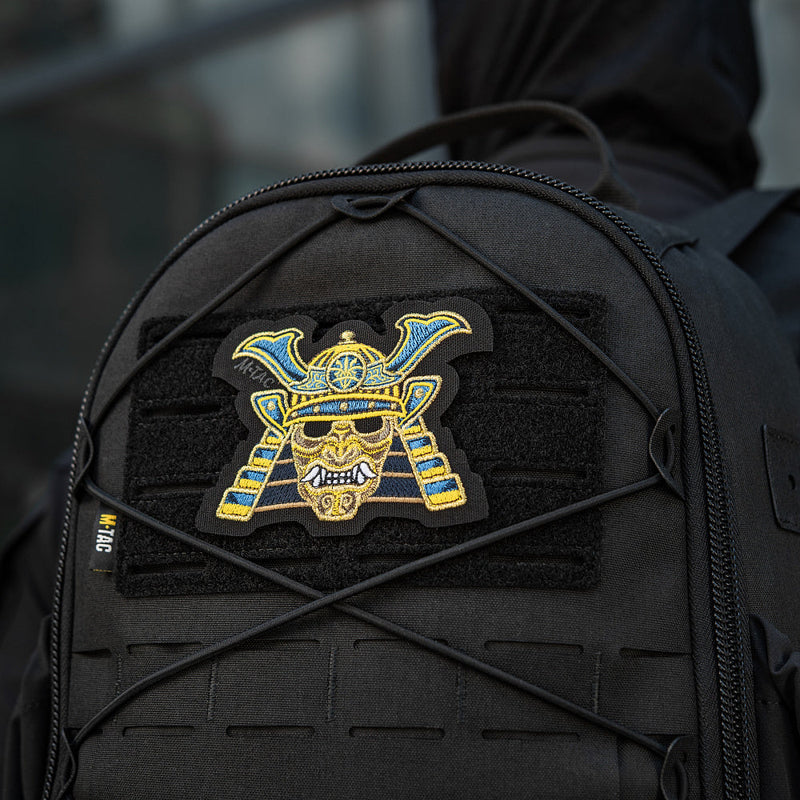 Load image into Gallery viewer, M-Tac Samurai Mask Embroidered Patch
