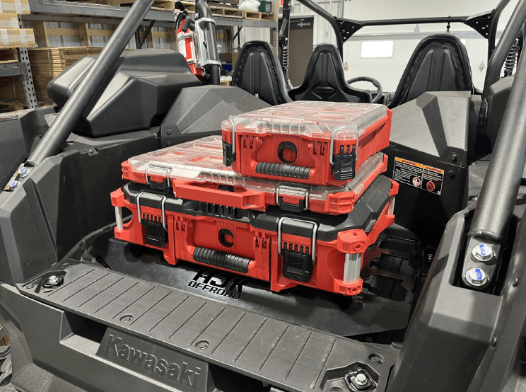 Load image into Gallery viewer, Kawasaki KRX Packout Mount - Subwoofer Compatible
