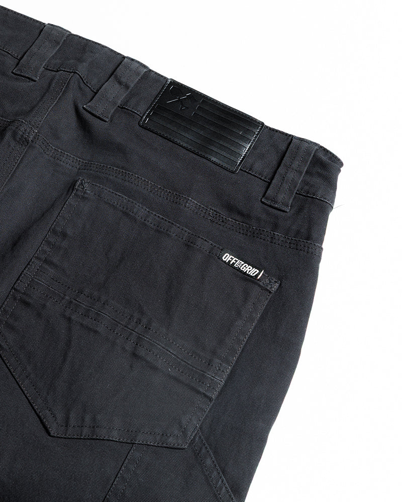 Load image into Gallery viewer, Hardened Double Knee Pant - Black
