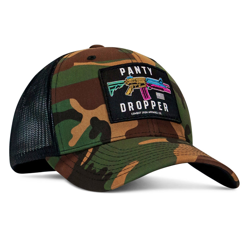 Load image into Gallery viewer, Panty Dropper Retro Patch Snapback Hat
