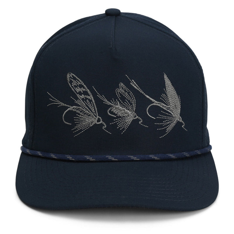 Load image into Gallery viewer, Tri-Fly Fishing Ridgeline 5-Panel Rope Cap
