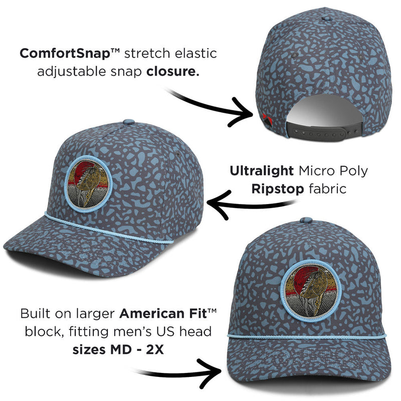Load image into Gallery viewer, Dead Drift Fly Fishing Patch Trucker Hat Rope Cap
