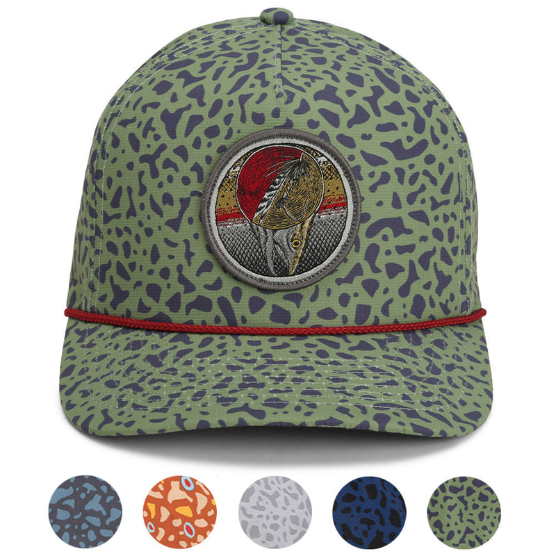 Load image into Gallery viewer, Dead Drift Fly Fishing Patch Trucker Hat Rope Cap
