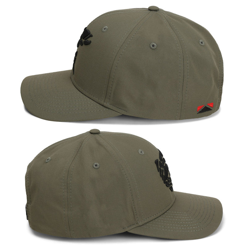 Load image into Gallery viewer, Rock Fish 3-D Puff Embroidery Performance RipStop Fishing Hat
