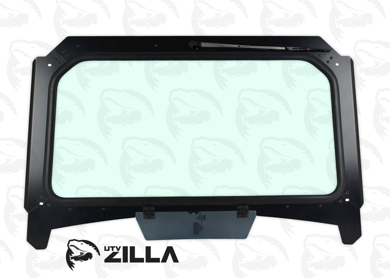 Load image into Gallery viewer, Black Vented Glass Windshield for 2019 RZR with Wiper
