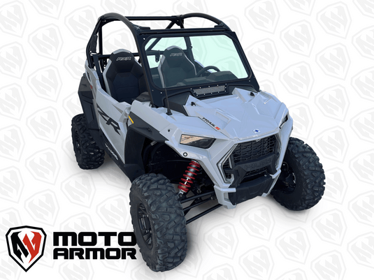 Glass Windshield with Vent for Polaris RZR Trail S