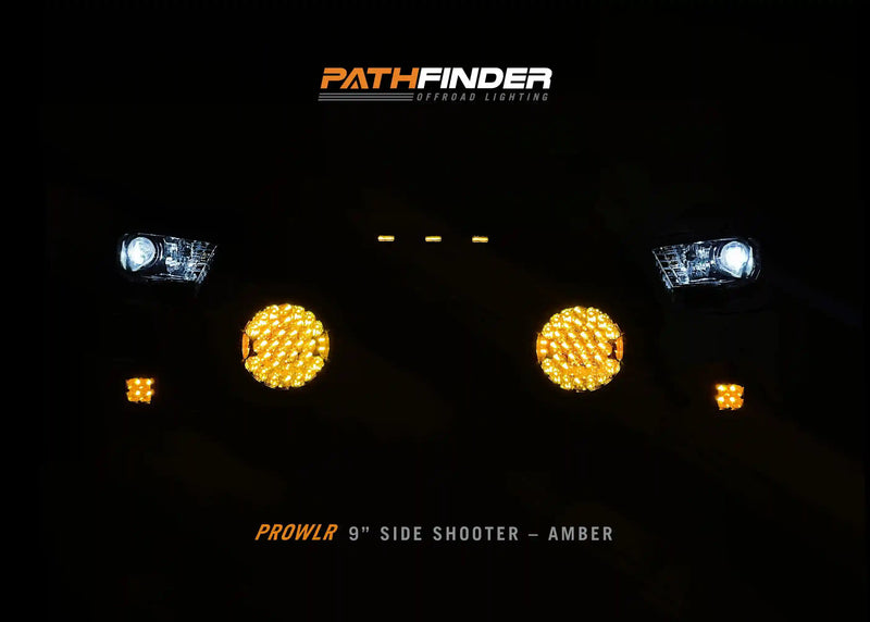 Load image into Gallery viewer, PROWLR 9" LED Driving Light [TRUE AMBER]
