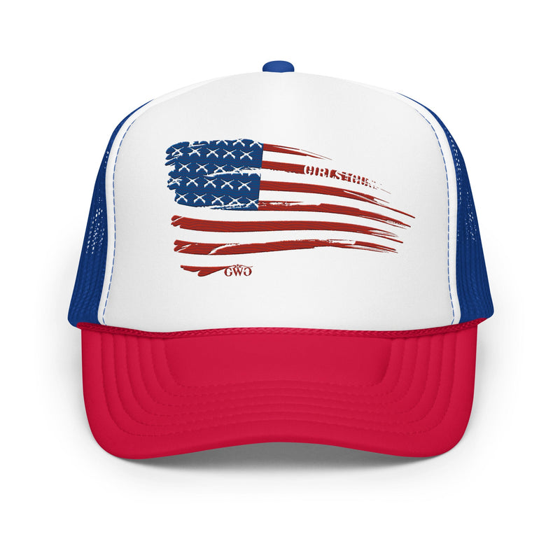 Load image into Gallery viewer, Flag Trucker Hat
