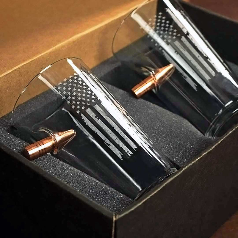 Load image into Gallery viewer, Patriotic Pint Glass - 16oz
