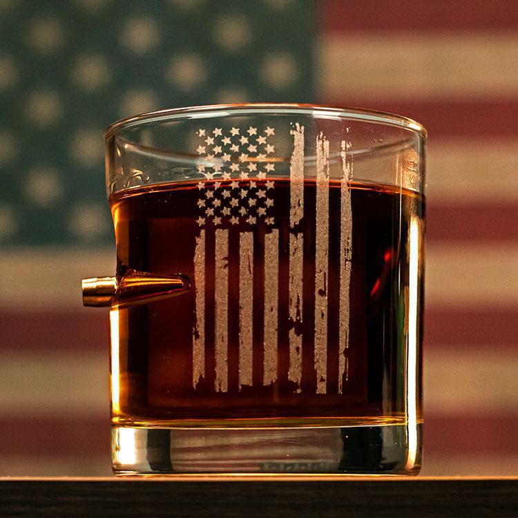 Load image into Gallery viewer, Patriotic Rocks Glass - 11oz
