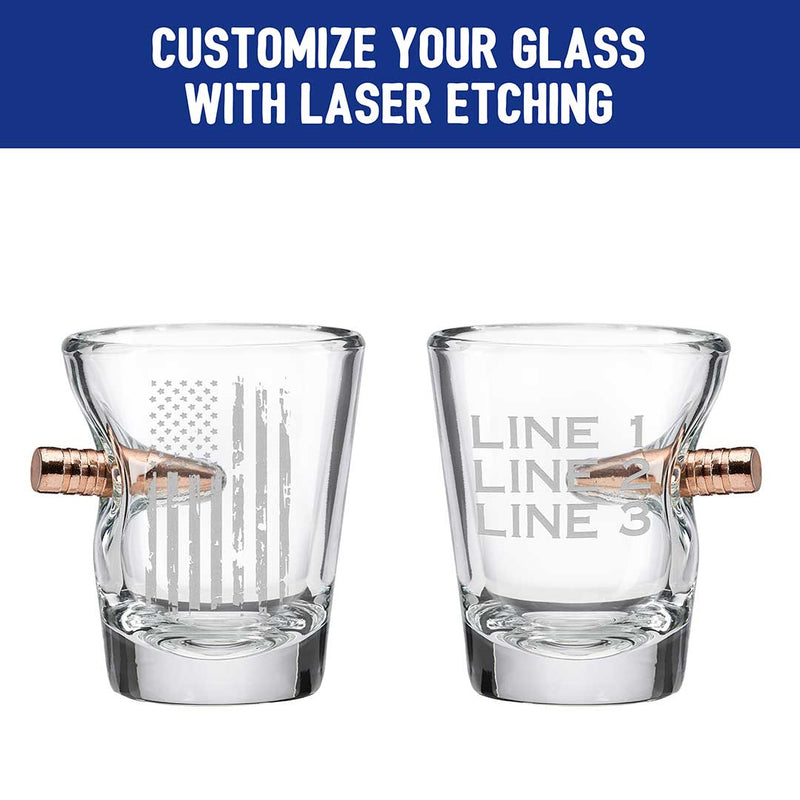 Load image into Gallery viewer, Patriotic Shot Glass - 2oz
