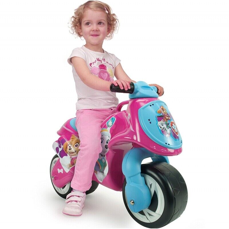 Load image into Gallery viewer, Paw Patrol Pink Rider Pusher Running Bike by Injusa - Perfect for Little Adventurers!
