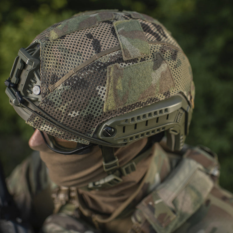 Load image into Gallery viewer, M-Tac Helmet Cover with Shroud Port
