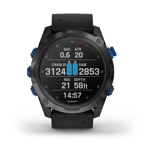 Load image into Gallery viewer, Garmin Descent Mk2i/Descent T1 Bundle, Titanium Carbon Gray DLC
