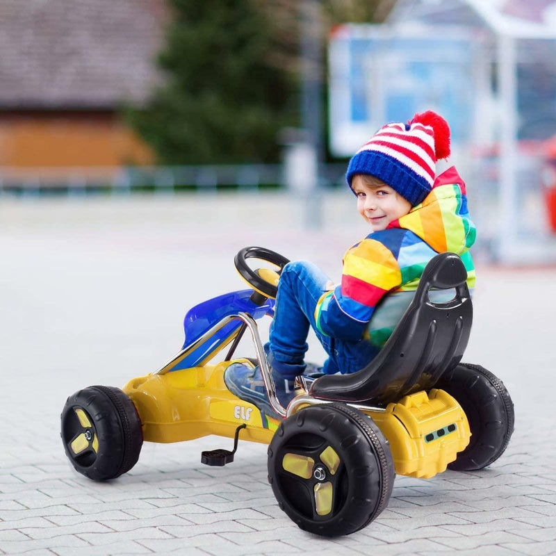 Load image into Gallery viewer, Pedal-Powered Go Kart for Boys &amp; Girls - 4 Wheel Ride On Car for Endless Fun!
