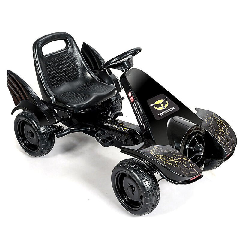 Load image into Gallery viewer, Pedal Powered Go Kart for Kids with Clutch &amp; Hand Brake - 4 Wheel Racer Toy
