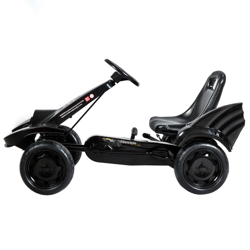 Load image into Gallery viewer, Pedal Powered Go Kart for Kids with Clutch &amp; Hand Brake - 4 Wheel Racer Toy
