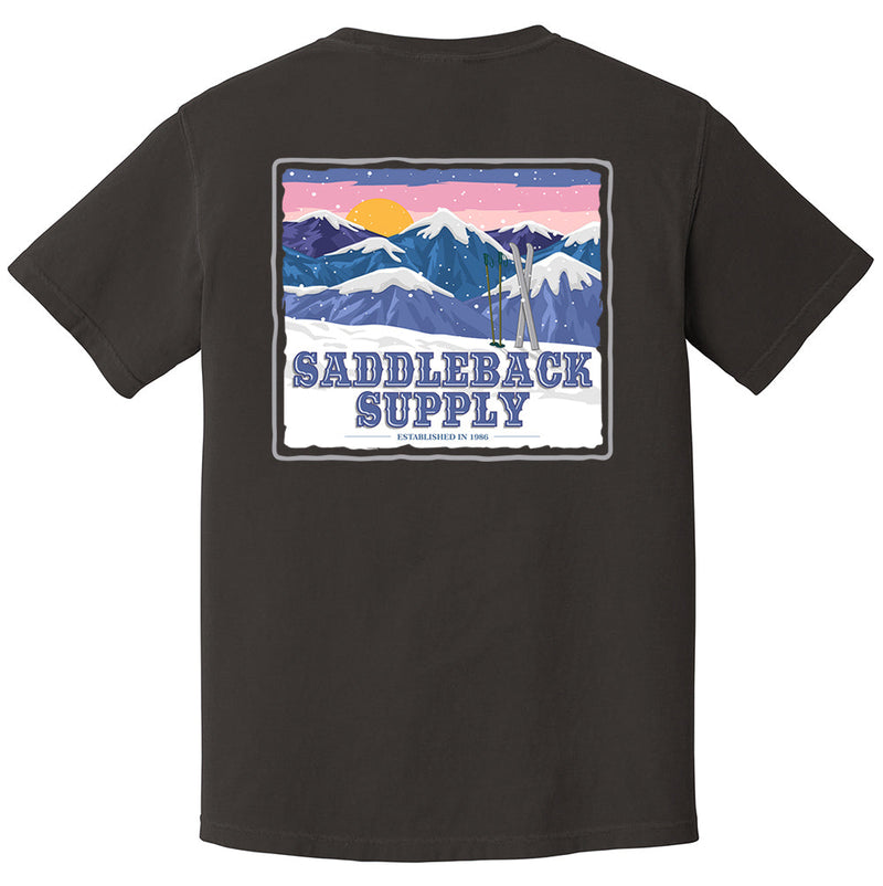 Load image into Gallery viewer, Snowy Peaks Pigment Tee
