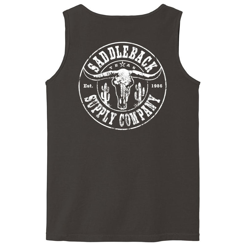 Load image into Gallery viewer, Desert Skull Pigment Tank Top
