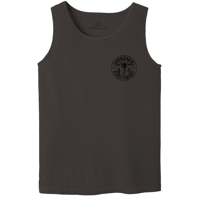 Load image into Gallery viewer, Desert Skull Pigment Tank Top
