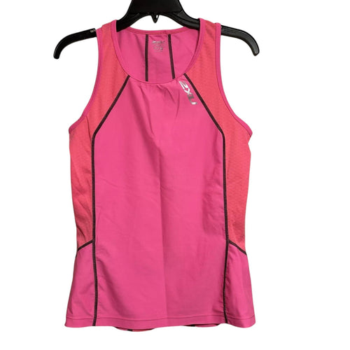 2XU Perform Women's Tri Singlet, Hot Pink (Small)