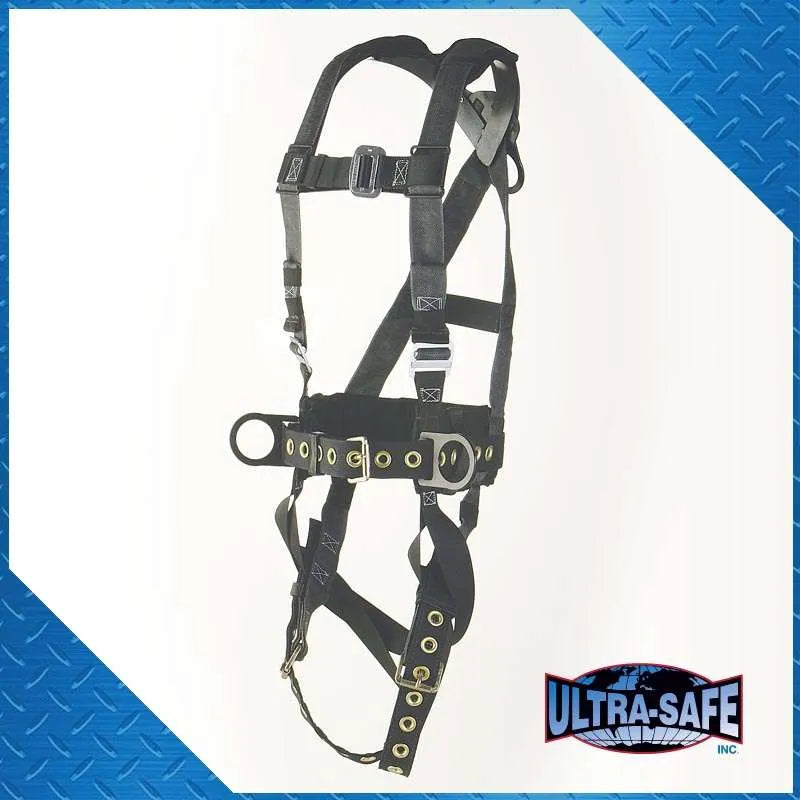 Load image into Gallery viewer, Iron-Worker's Type Pillow Flex Harness w/ Back Pad and Tool Belt | SIZE OPTIONS
