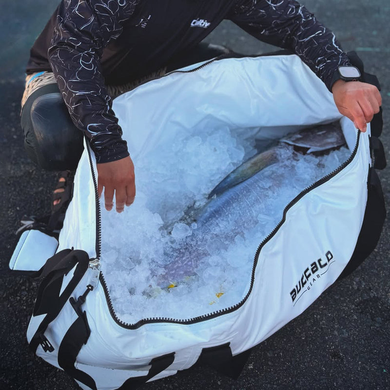 Load image into Gallery viewer, 84QT Fish Cooler Bag With Flat Bottom
