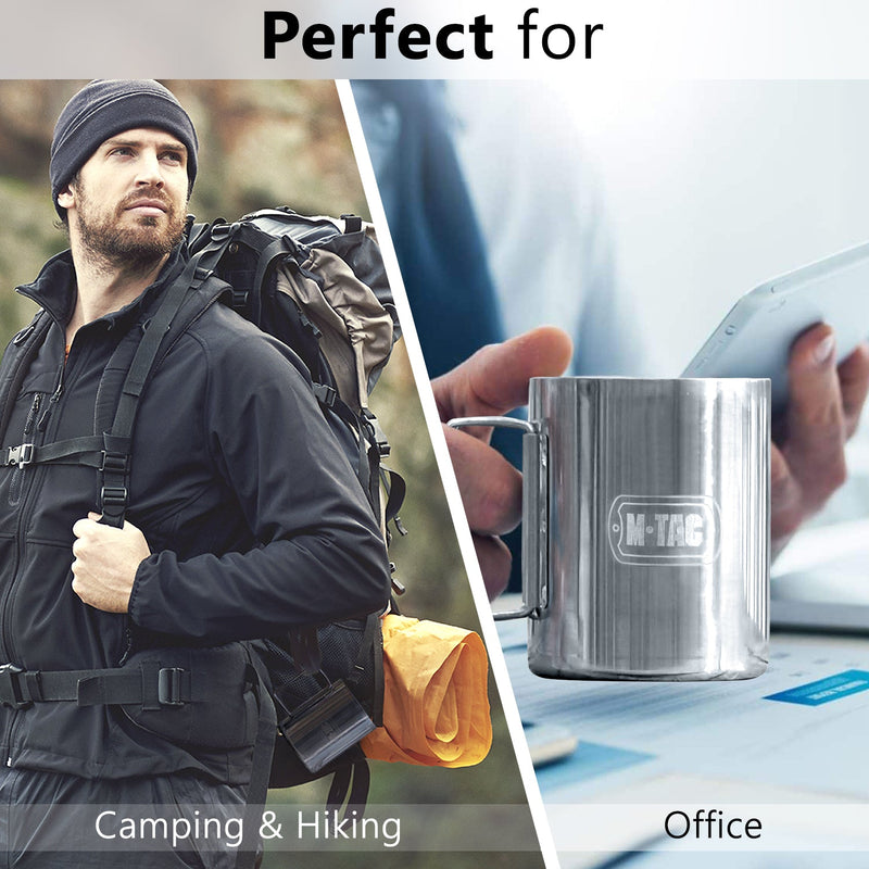 Load image into Gallery viewer, M-Tac Thermo Mug with Folding Handle 15oz
