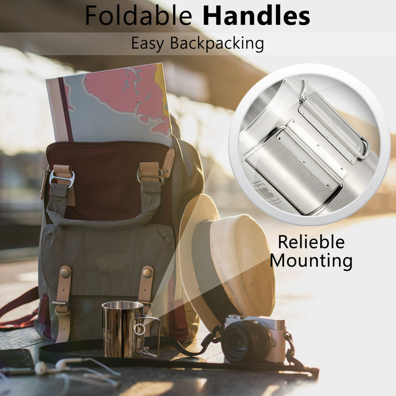 Load image into Gallery viewer, M-Tac Thermo Mug with Folding Handle 15oz
